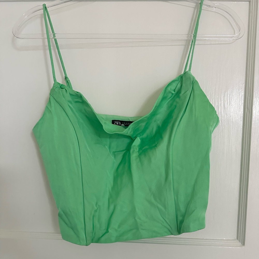 Zara silky smooth bustier cami